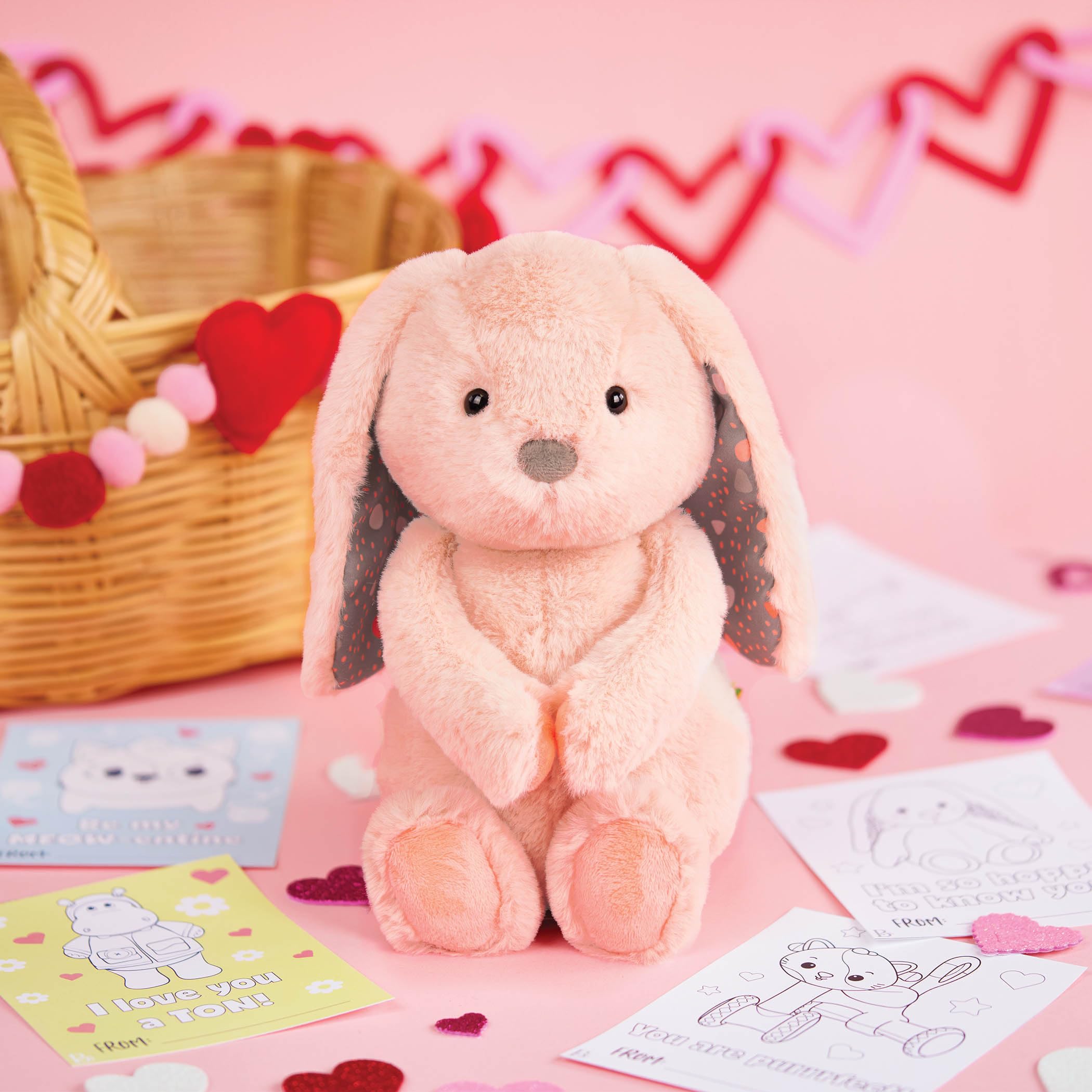 B. toys - Happyhues - Butterscotch Bunny - Plüschhase - Superweiches Plüschtier - Plüschtier für Babys, Kleinkinder, Kinder - Waschmaschinenfest - 0 Monate +