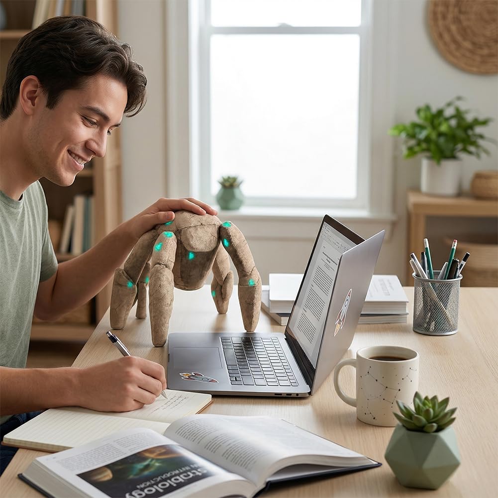 Project Hail Mary Plüschtier, 20 cm Alien Kuscheltier, Film Inspiriertes Stofftier Rocky Plüschfigur, Weiches Sci-Fi Plüschtier für Kinder & Erwachsene, Geschenk zu Weihnachten & Geburtstag