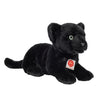 Teddy Hermann 90475 Panther Baby liegend 30 cm, Kuscheltier mit idealem Recyclinganteil (Füllmaterial)